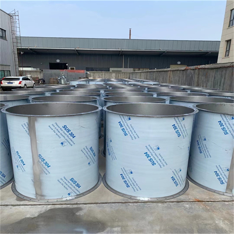 304不鏽鋼風管加工 圓形（xíng）不鏽鋼滿焊風管 201不（bú）鏽鋼矩形風管加工