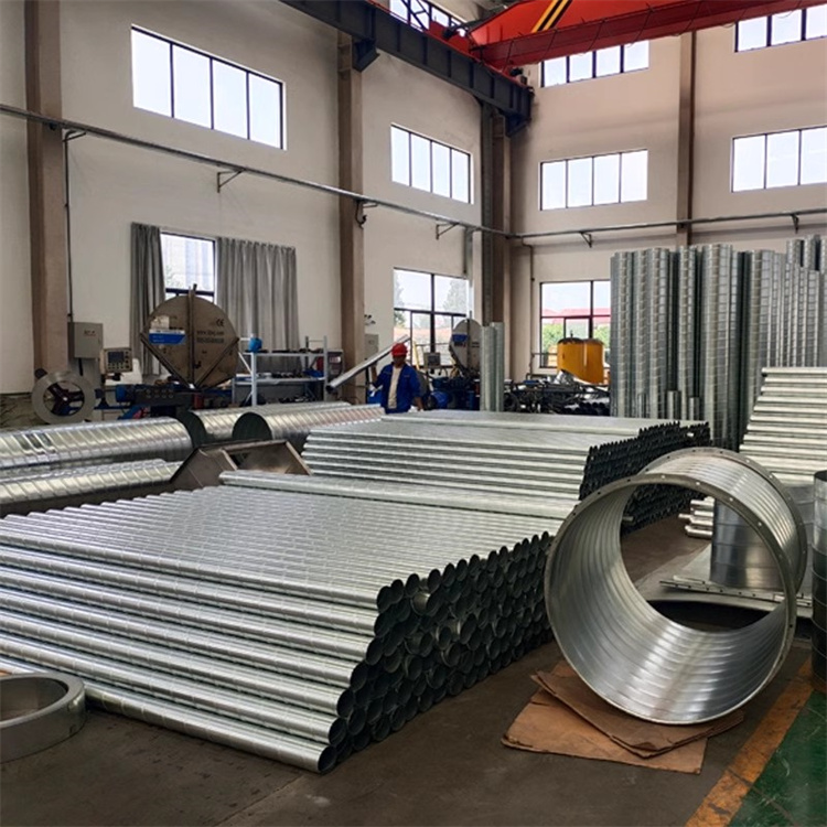 西鄉通風管道生產廠家批發不鏽鋼螺旋風管 加工304不鏽鋼螺旋風管