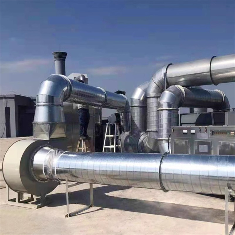 不鏽鋼通風管道加工廠 風管（guǎn）生產廠家承接304不（bú）鏽鋼螺旋（xuán）風管加工