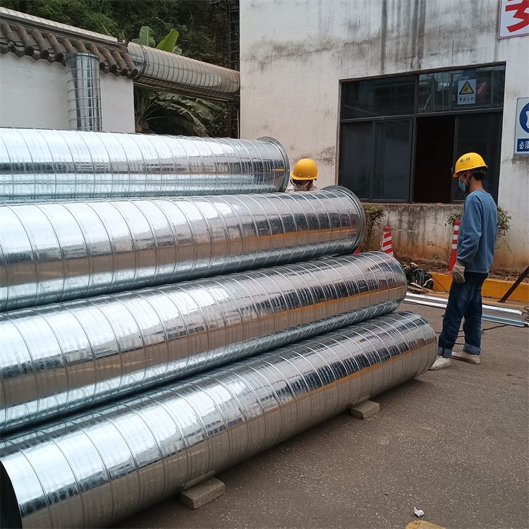 環保通風管道加工製作 鍍鋅（xīn）白鐵皮風管安裝工程 車（chē）間廢氣處理管道（dào）安（ān）裝